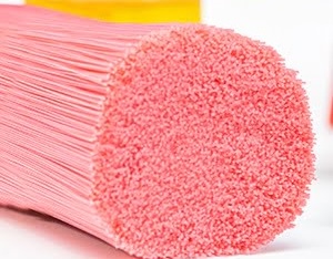 Red PET Bristles